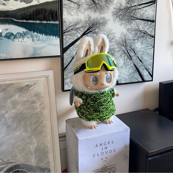 HANDCRAFTED Zimomo sweater (ZIMOMO NOT INCLUDED) Green Sweater (no goggles) NWT - Picture 3 of 17